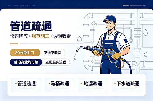 海陵管道疏通