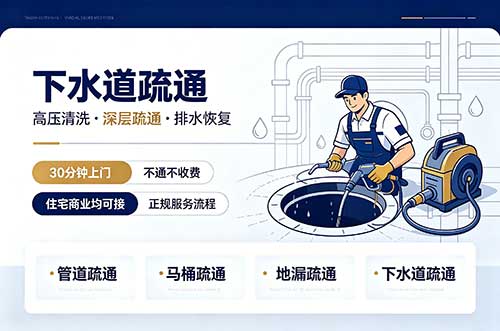 海陵下水道疏通