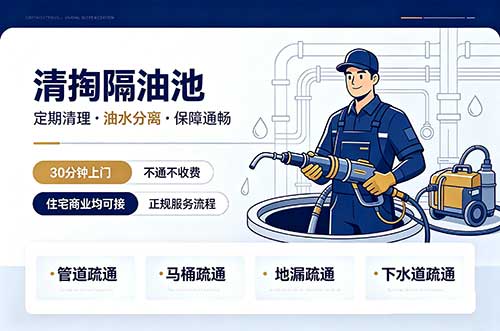 海陵清掏隔油池