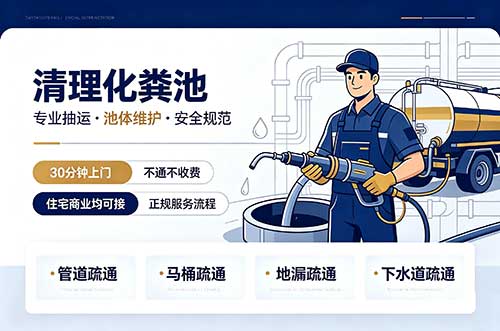 海陵清理化粪池